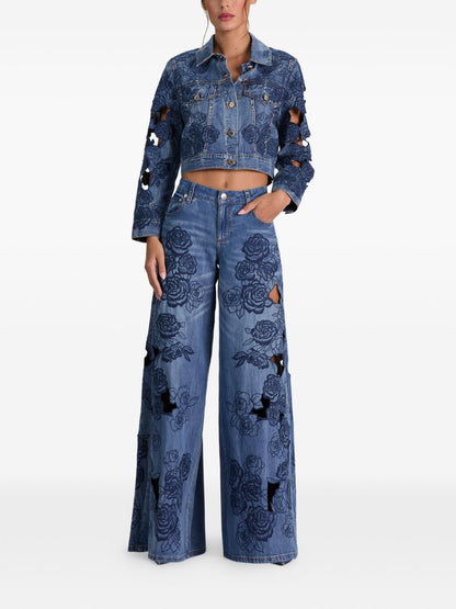 Alice + Olivia Denim Jeans NAVY