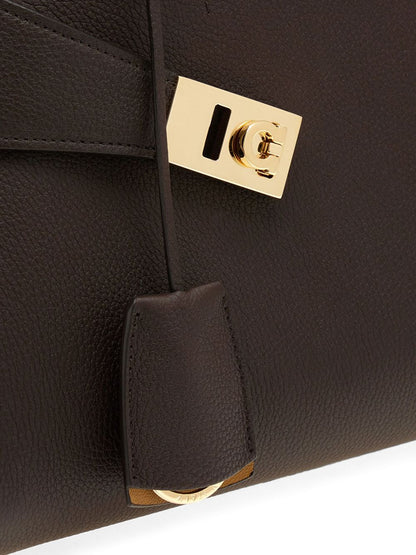 Ferragamo Hug Small Handbag BROWN