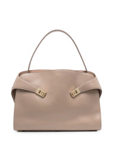 Ferragamo Gancini Shoulder Bag Gray