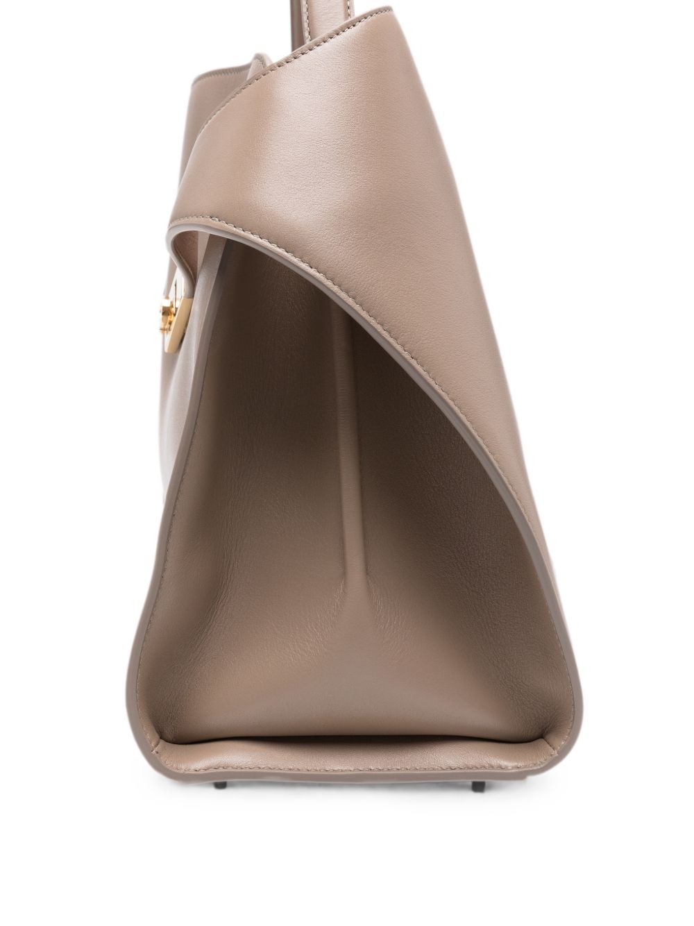 Ferragamo Gancini Shoulder Bag Gray