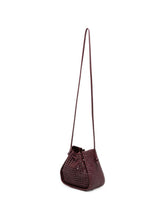 Forte Forte Woven Leather Bag RED