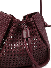 Forte Forte Woven Leather Bag RED