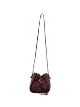 Forte Forte Woven Leather Bag RED