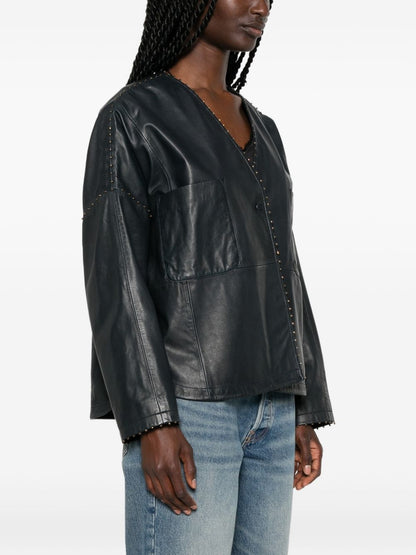 Forte Forte Jacket PETROL BLUE