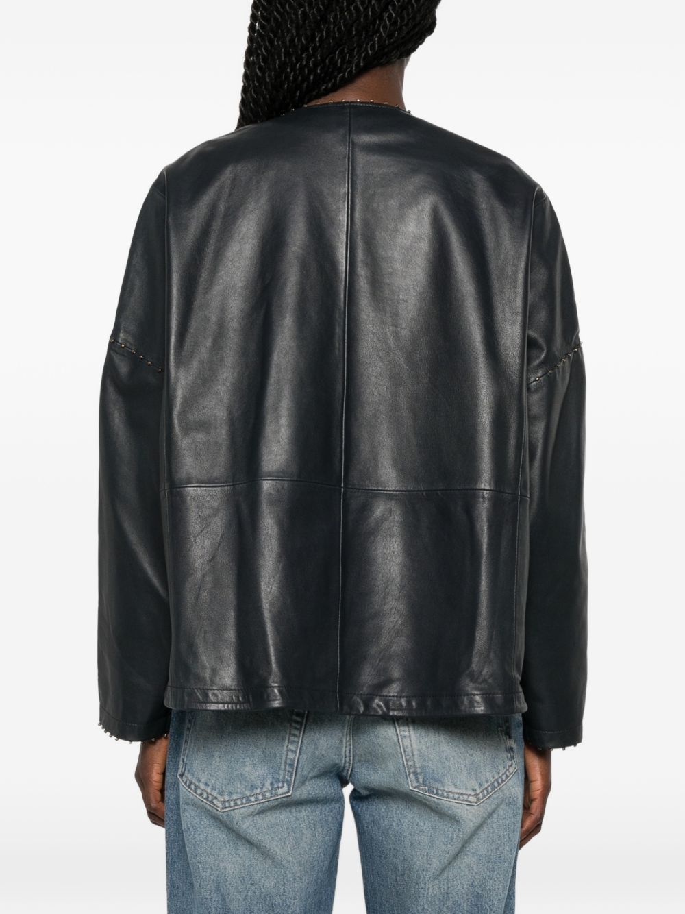 Forte Forte Jacket PETROL BLUE