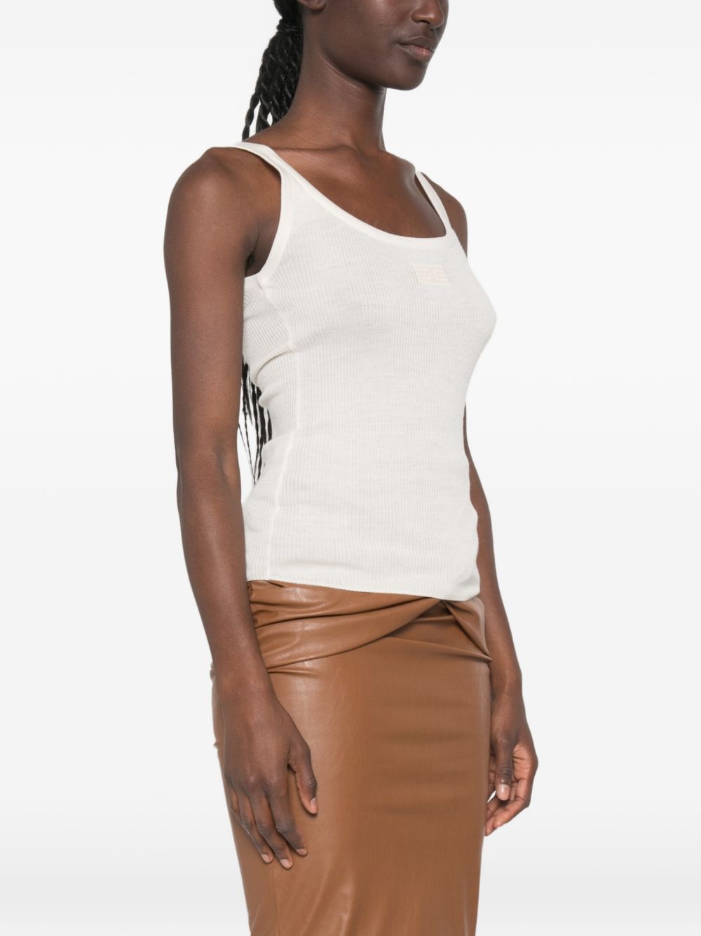 Elisabetta Franchi Top WHITE