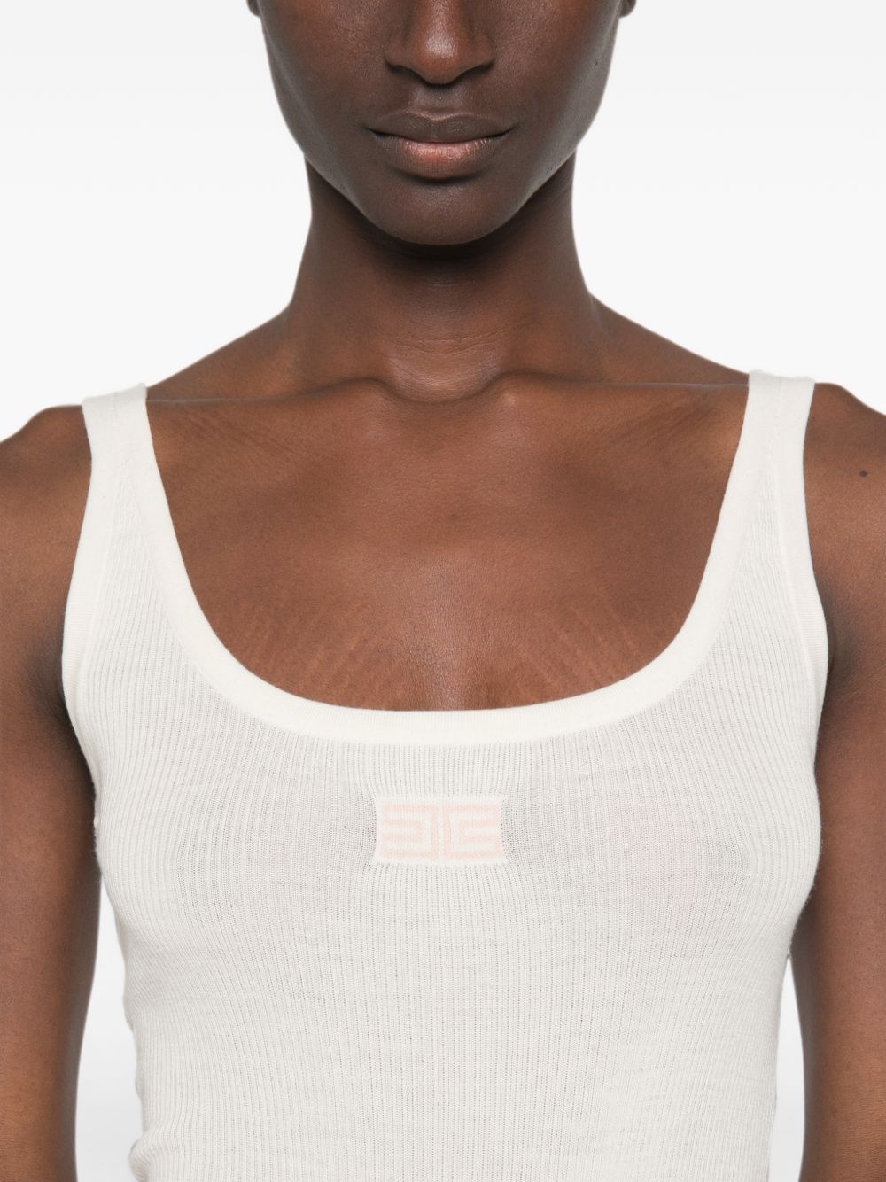 Elisabetta Franchi Top WHITE