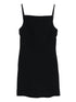Givenchy Sliced Mini Dress in Crepe Cady BLACK