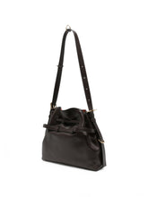 Givenchy Voyou Leather Bucket Bag BROWN