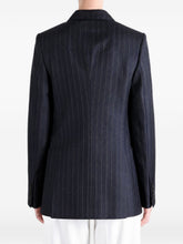 Givenchy Pinstripe Double-Breasted Blazer INK