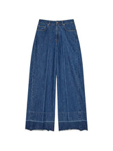 Givenchy Wide Leg Denim Jeans NAVY