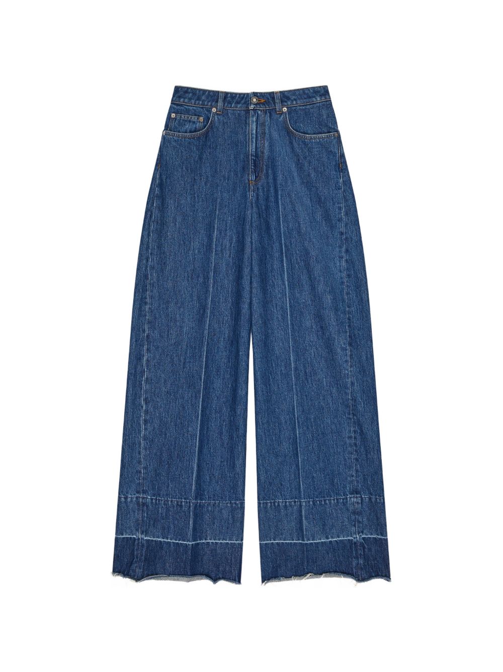 Givenchy Wide Leg Denim Jeans NAVY