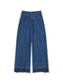 Givenchy Wide Leg Denim Jeans NAVY