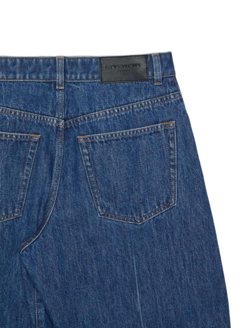 Givenchy Wide Leg Denim Jeans NAVY