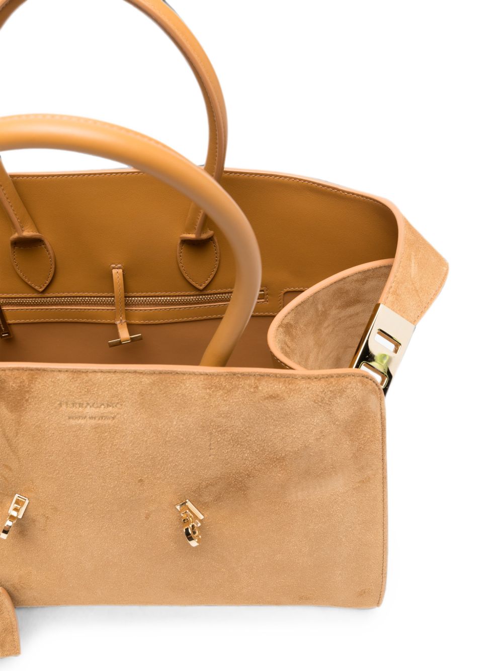Ferragamo Hug Small Handbag BEIGE