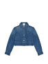 Givenchy Logo Embroidered Coat NAVY