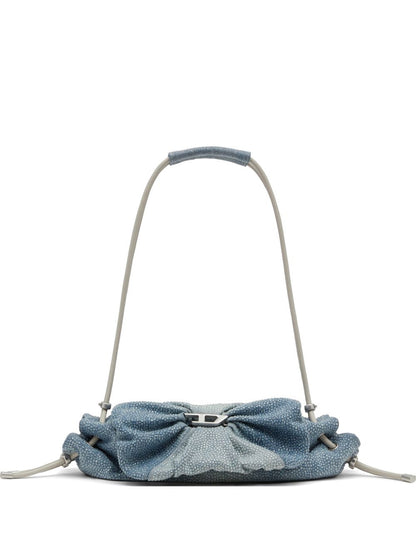 Diesel 1DR Crystal Shoulder Bag LIGHT BLUE