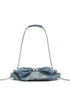 Diesel 1DR Crystal Shoulder Bag LIGHT BLUE