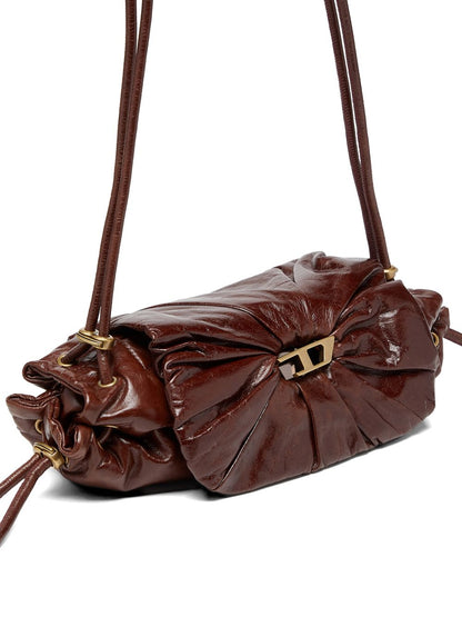 Diesel 1DR Crystal Shoulder Bag BORDEAUX