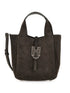 Hogan Trend Suede Shoulder Bag BROWN