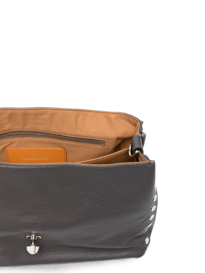 Zanellato Postina M Pura Bag DARK GREY