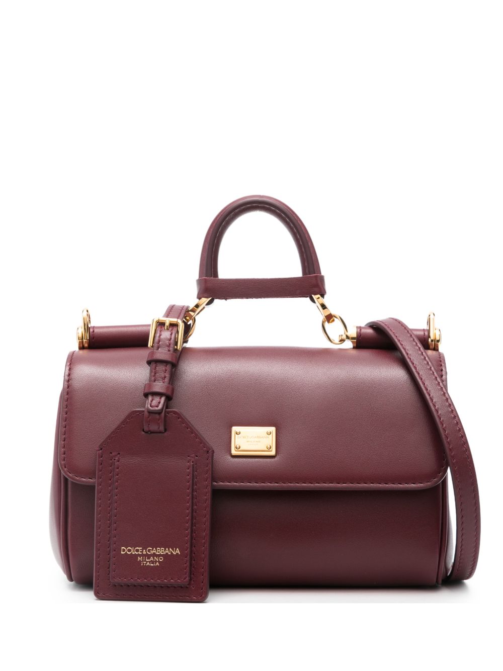 Dolce &amp; Gabbana Sicily Medium Bag BORDEAUX