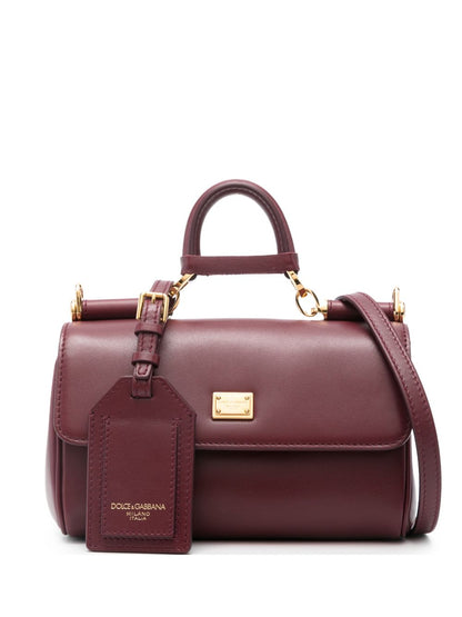 Dolce &amp; Gabbana Sicily Medium Bag BORDEAUX