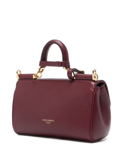 Dolce &amp; Gabbana Sicily Medium Bag BORDEAUX