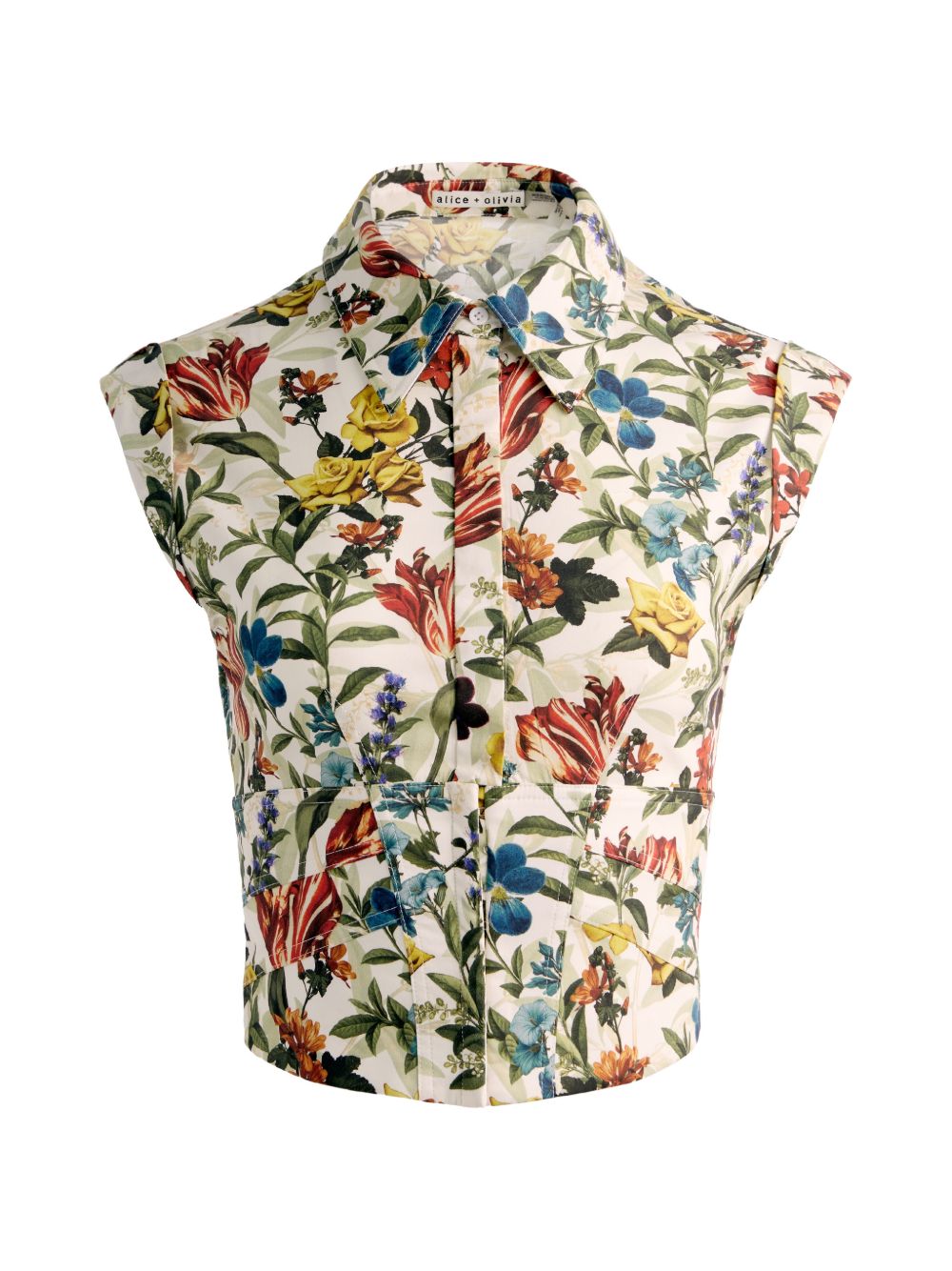 Alice + Olivia Shirt Ivory