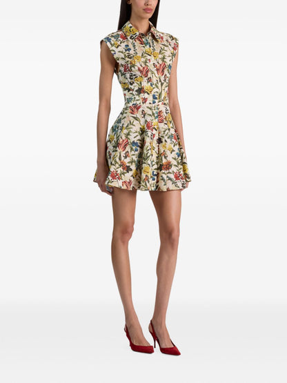 Alice + Olivia Dress Ivory