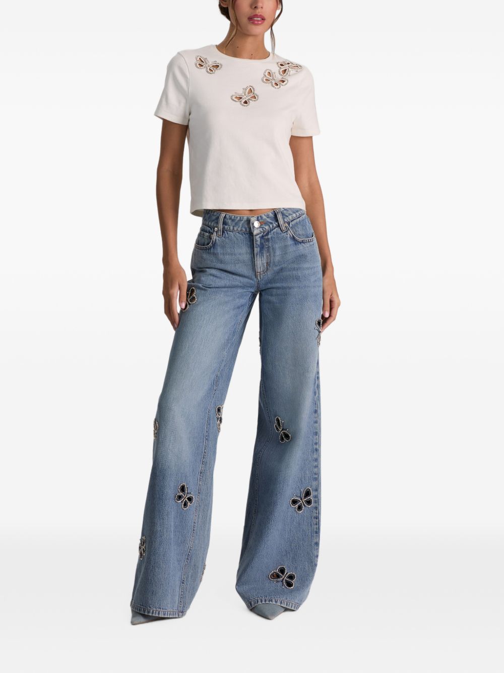 Alice + Olivia Jeans NAVY