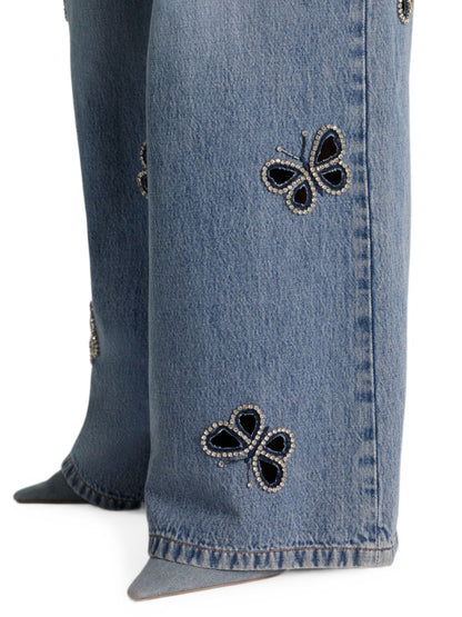 Alice + Olivia Jeans NAVY