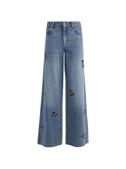Alice + Olivia Jeans NAVY