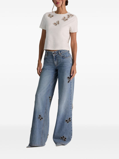 Alice + Olivia Jeans NAVY