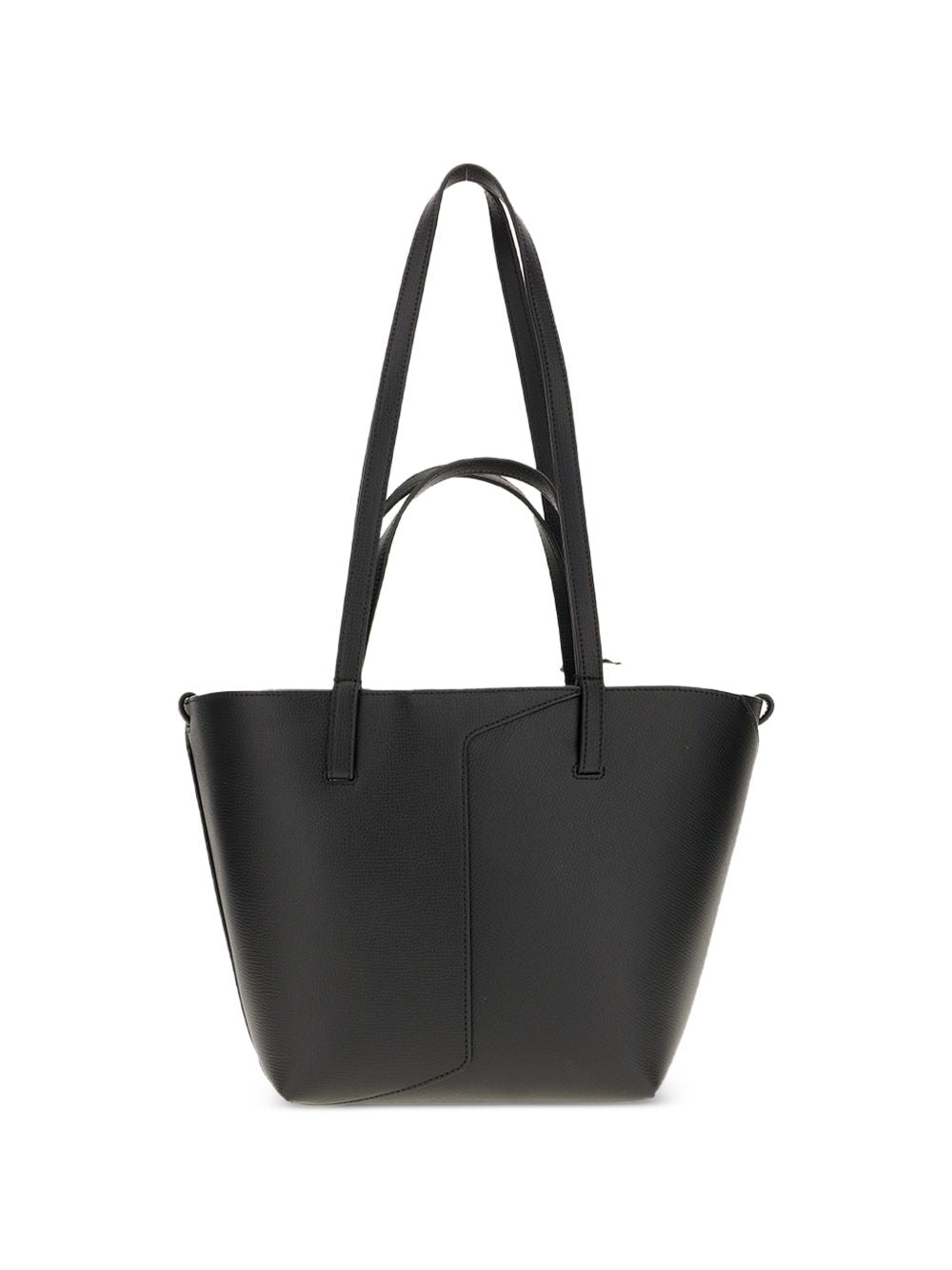Emporio Armani Leather Tote BLACK