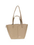 Emporio Armani Leather Tote Gray