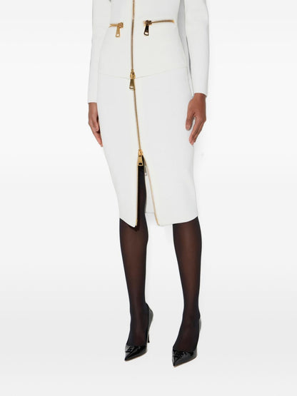 Elisabetta Franchi Skirt Ivory