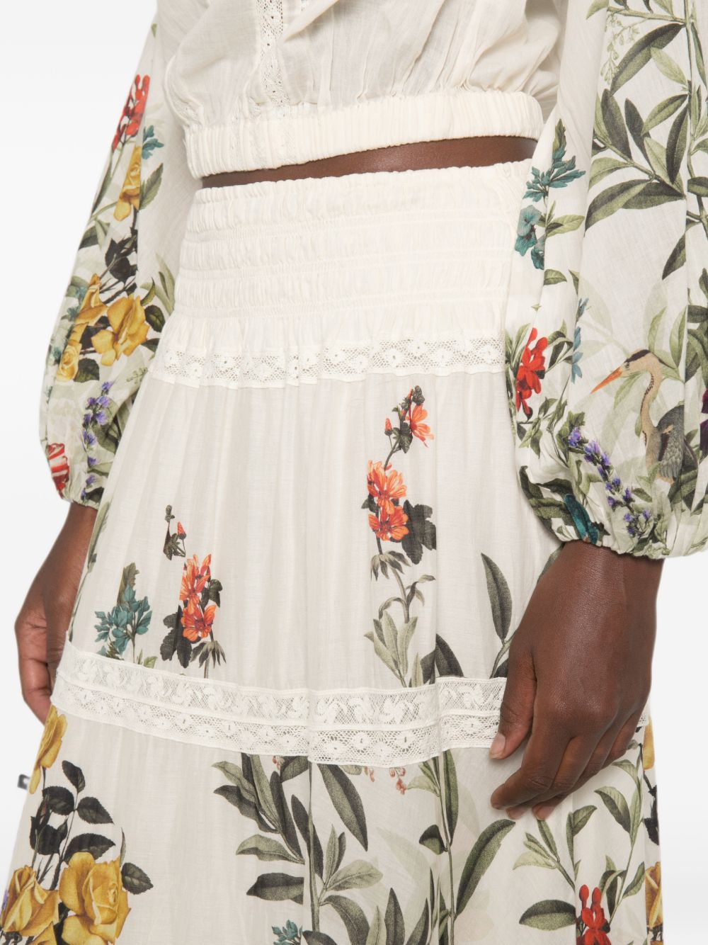 Alice + Olivia Skirt ECRU