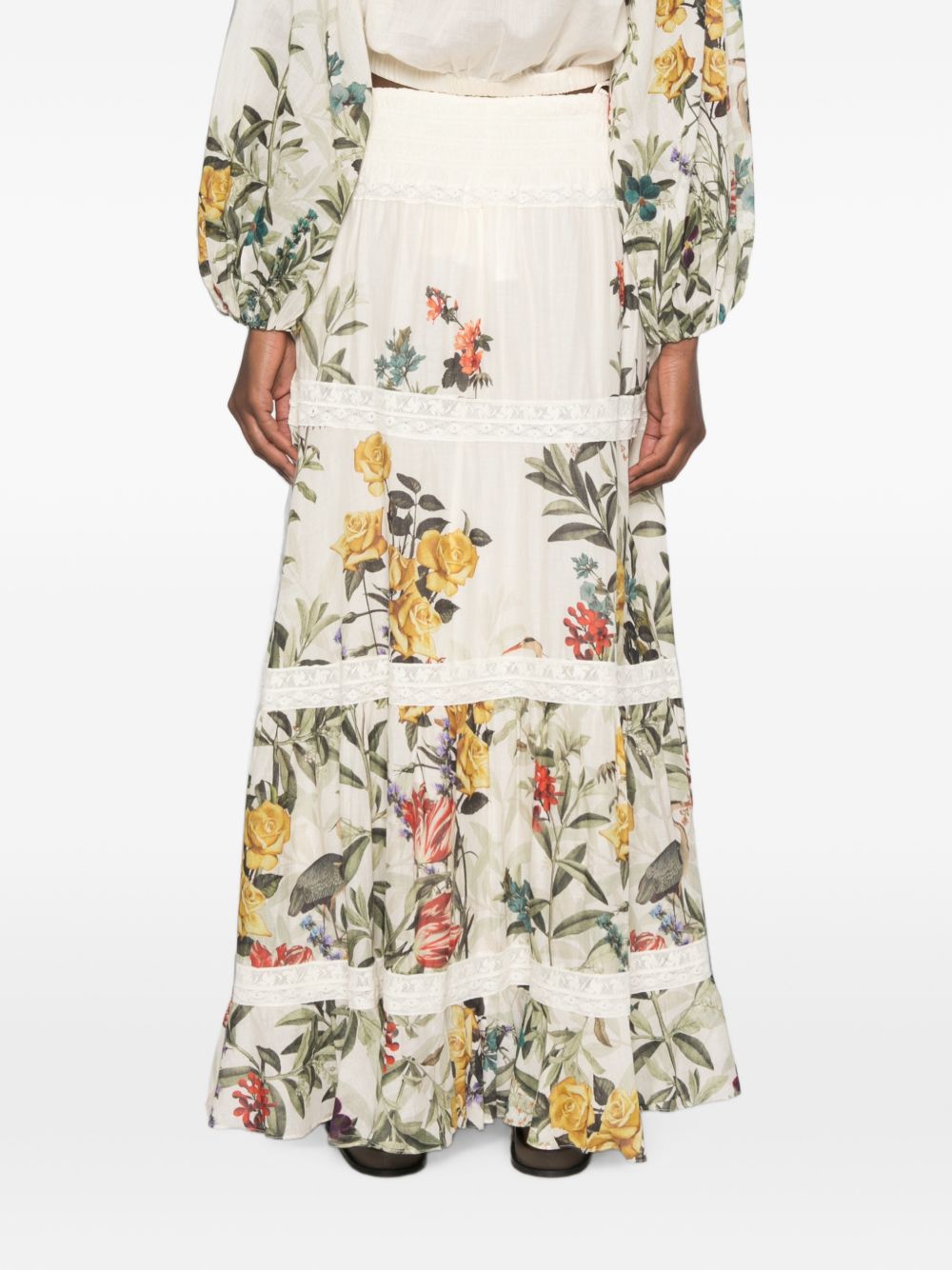 Alice + Olivia Skirt ECRU