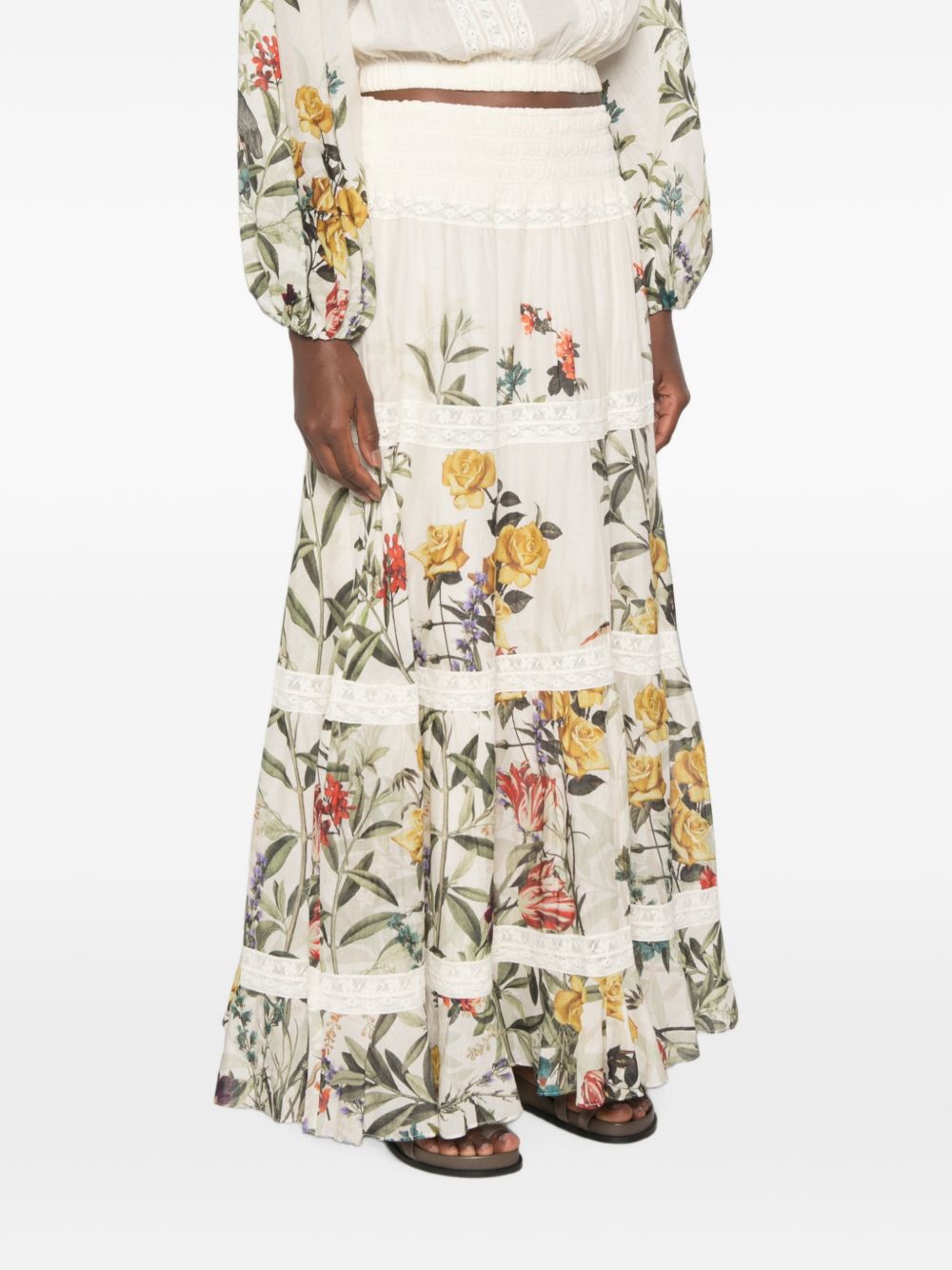 Alice + Olivia Skirt ECRU