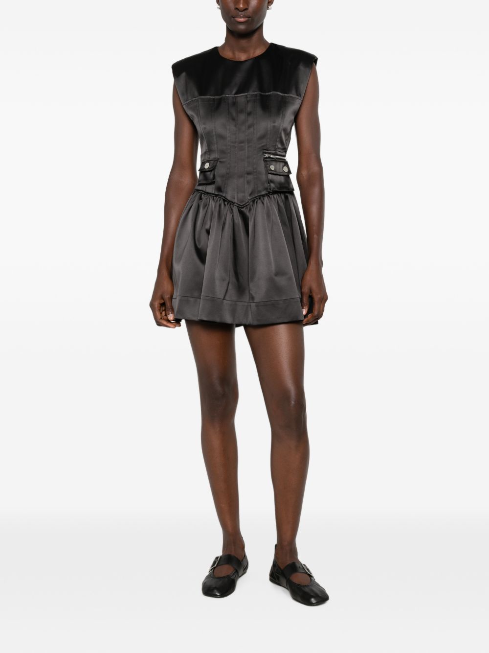 Ganni Dress BLACK