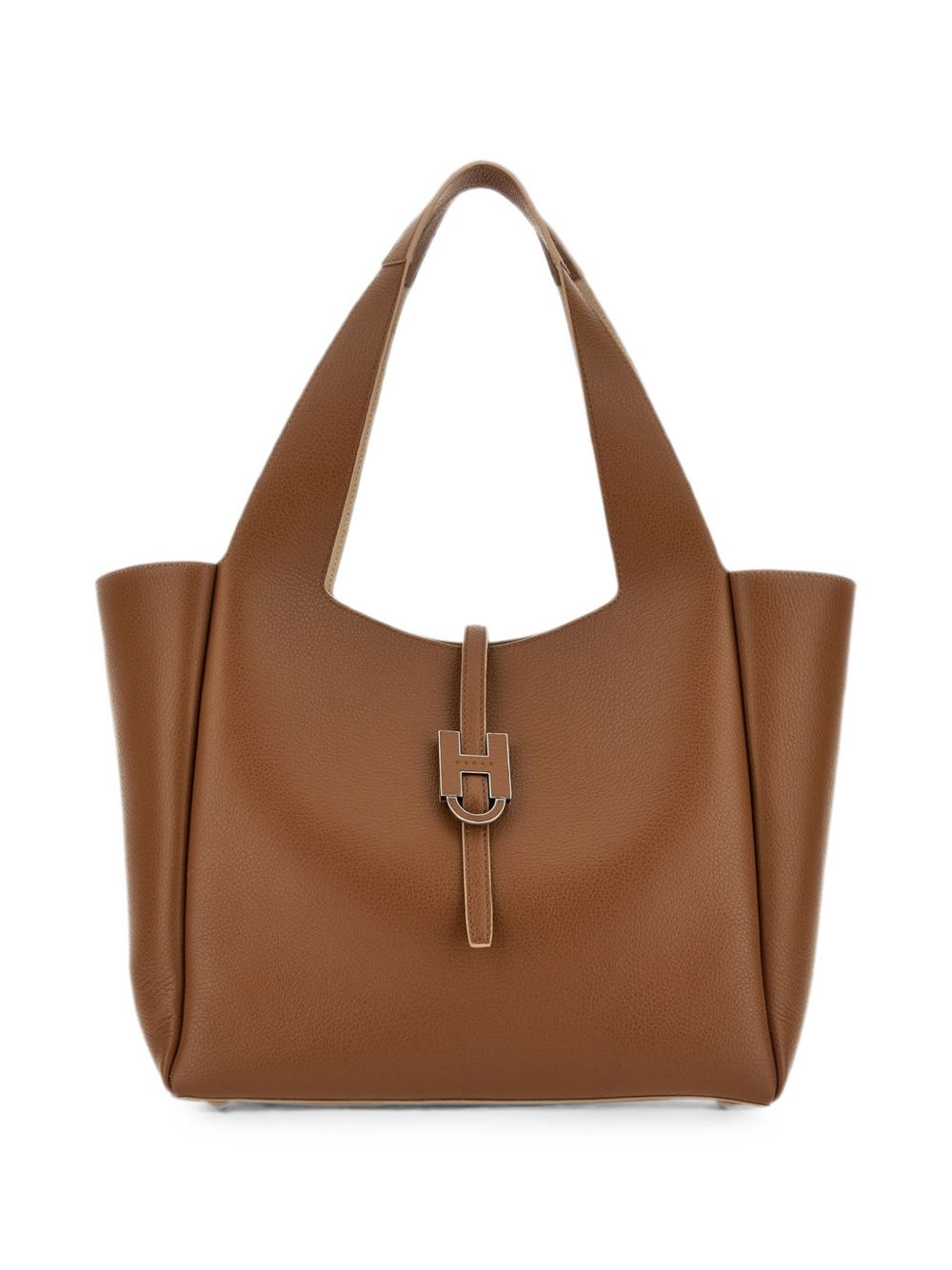 Hogan H-Bag Medium Tote Brown