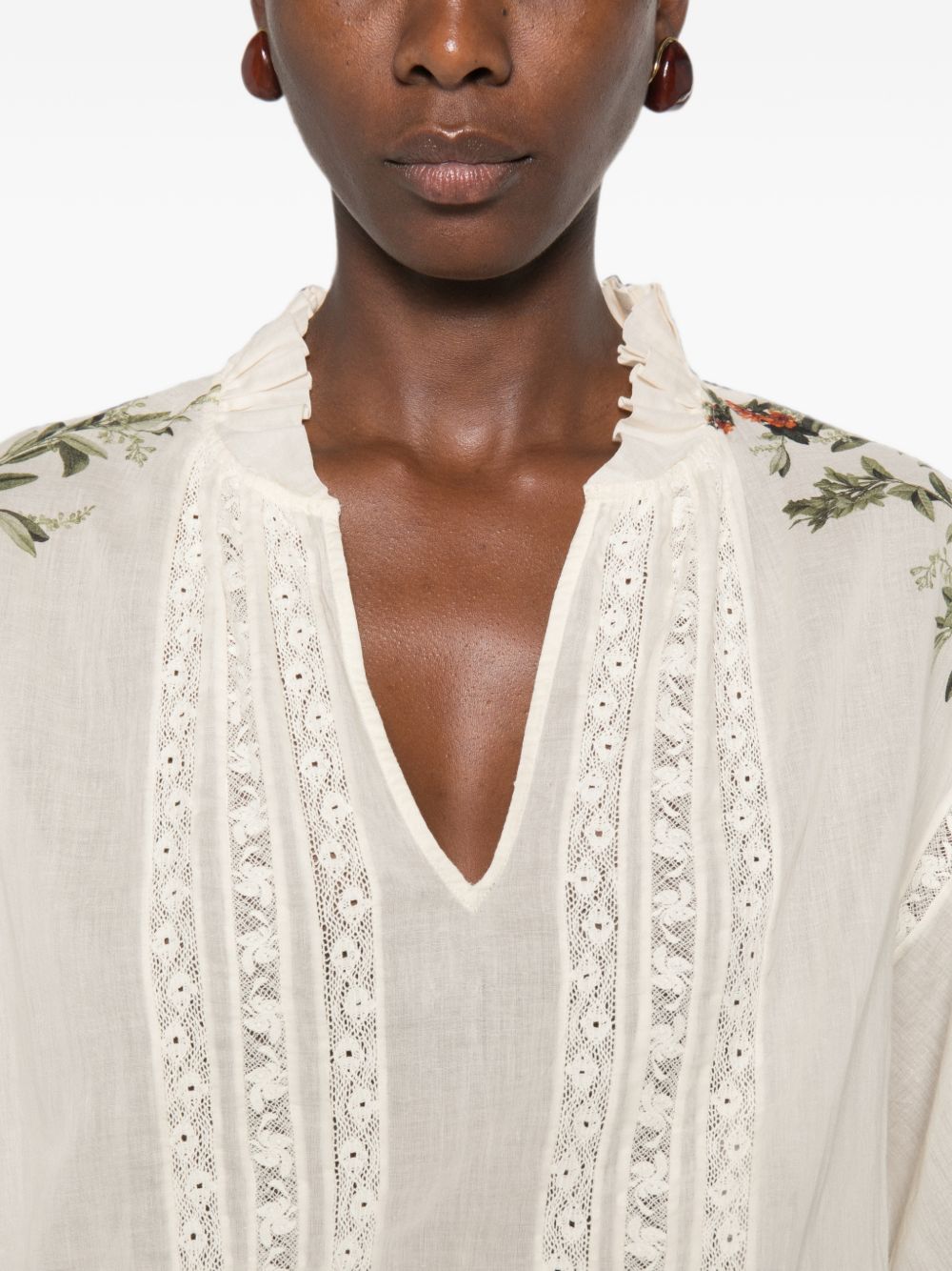 Alice + Olivia Blouse ECRU