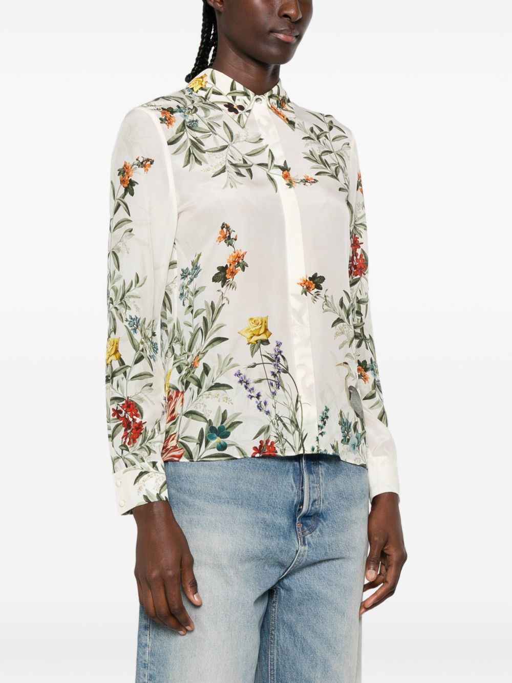Alice + Olivia Shirt ECRU