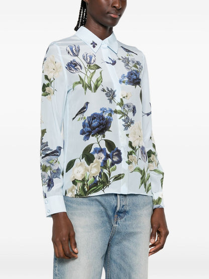 Alice + Olivia Shirt LIGHT BLUE