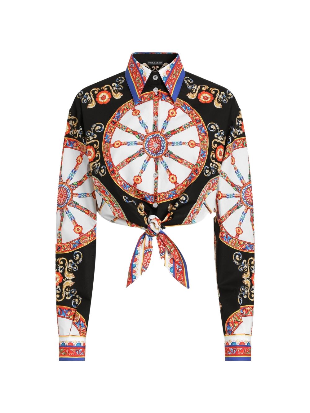 Dolce &amp; Gabbana Silk Shirt BLACK