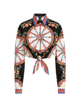Dolce & Gabbana Silk Shirt BLACK