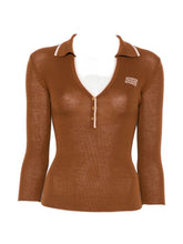 Elisabetta Franchi T-shirts and Polos BROWN