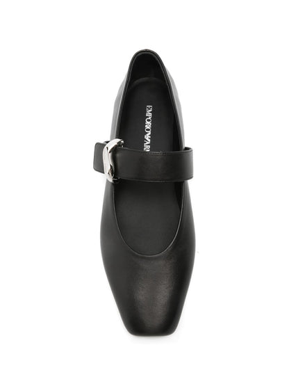 Emporio Armani Flat shoes BLACK