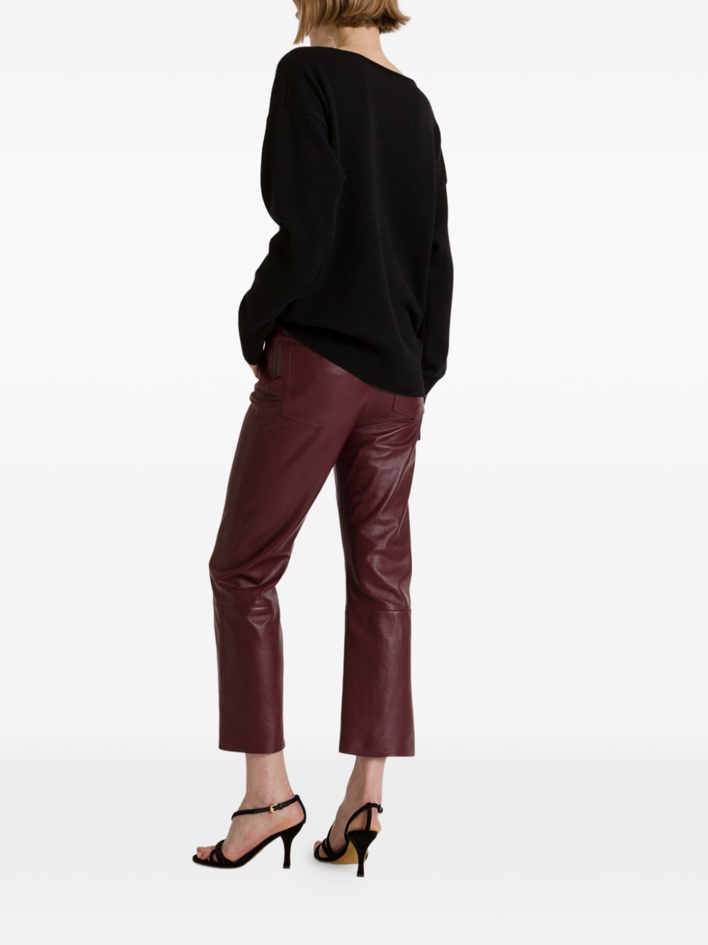 032C Alberta Ferretti Trousers BROWN
